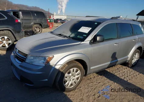 2018 Dodge Journey Se from USA, damaged, VIN 3C4PDCAB2JT427236